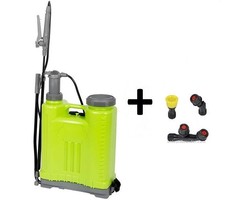 Kinzogarden Pulvérisateur de mauvaises herbes / pulvérisateur à dos | 18 litres | Buse haute pression