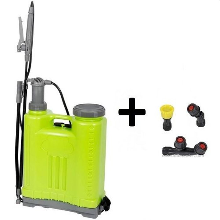 Kinzogarden Unkrautspritze / Rückenspritze | 18 Liter | Hochdruckdüse
