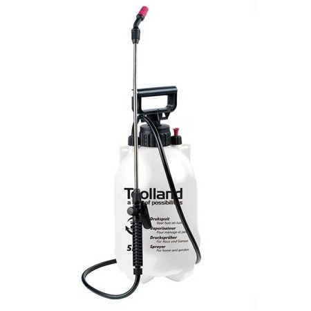 Toolland Druksproeier 5 liter drukspuit | onkruidspuit product afbeelding