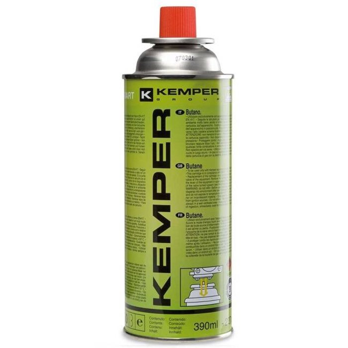 Kemper Gasfles | 577 | 400ml | 277gram butaan gaspatronen