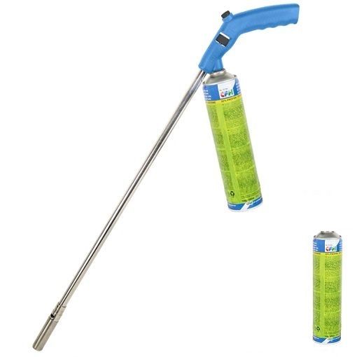 CFH PZ9500 Deluxe gas onkruidbrander met Piezo ontsteking met een gasfles product afbeelding