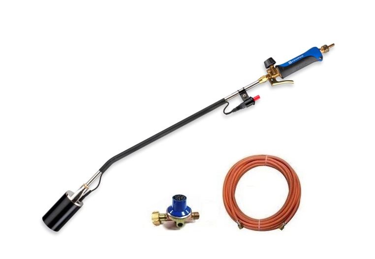 Kemper onkruidbrander met Piezo ontsteking 5 meter gasslang en drukregelaar product afbeelding