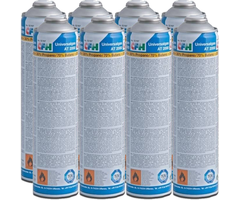 CFH Universele gasfles | 600ML | 24x met schroefdraad verbinding