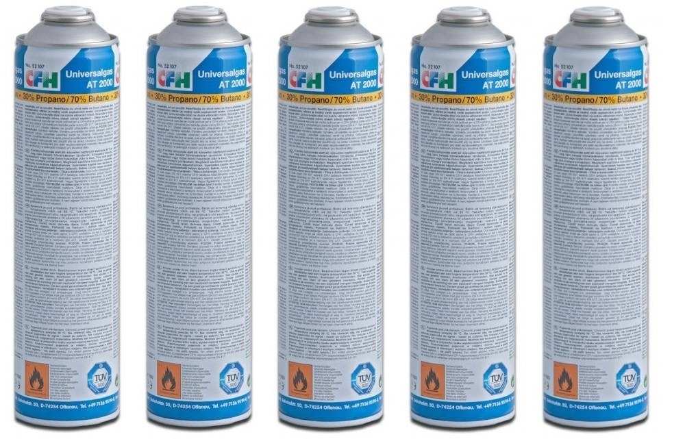 CFH 2 maal gasflessen voor gasbrander - onkruidbrander product afbeelding