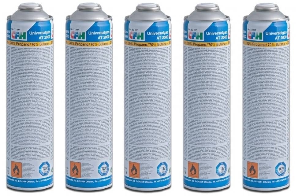 CFH 2 maal gasflessen voor gasbrander - onkruidbrander product afbeelding