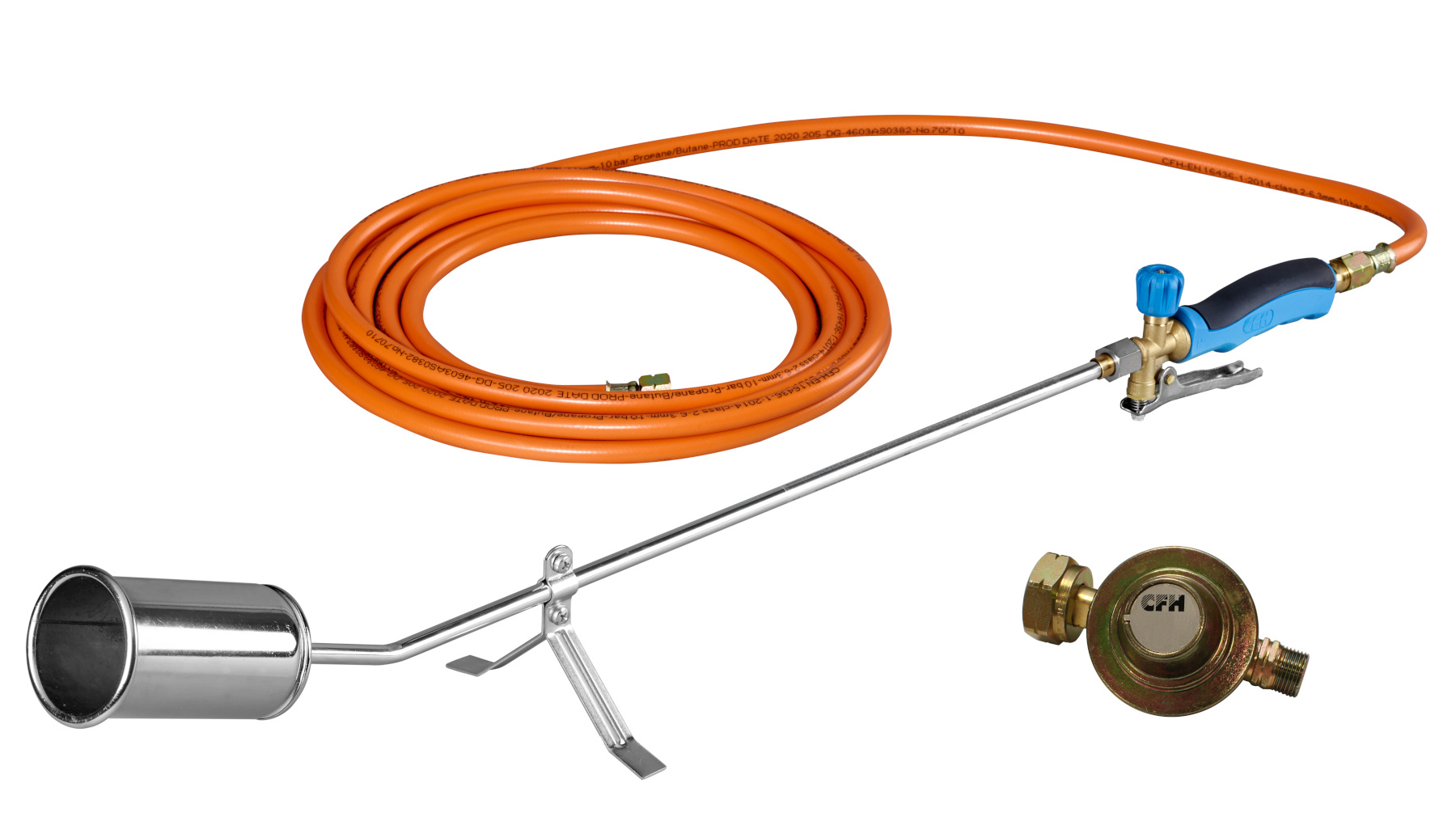 CFH GV900 onkruidbrander  - Complete set met gasflestrolley GT89 product afbeelding