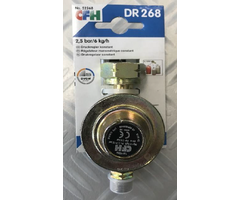 CFH Druckminderer DR268 2,5 Bar - Passend für belgische Gasflaschen