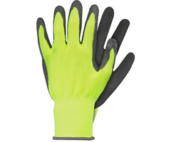 Talen Tools Gant de travail | Latex | Taille S fluo