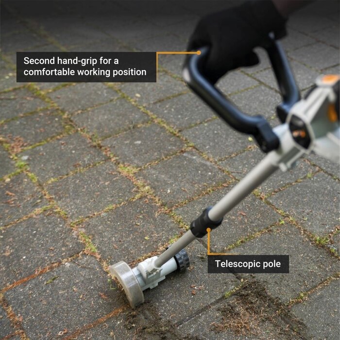 Batavia Akku-Fugenbürste 18V | Exkl. Akku und Ladegerät | Maxxpack® Batterieplattform