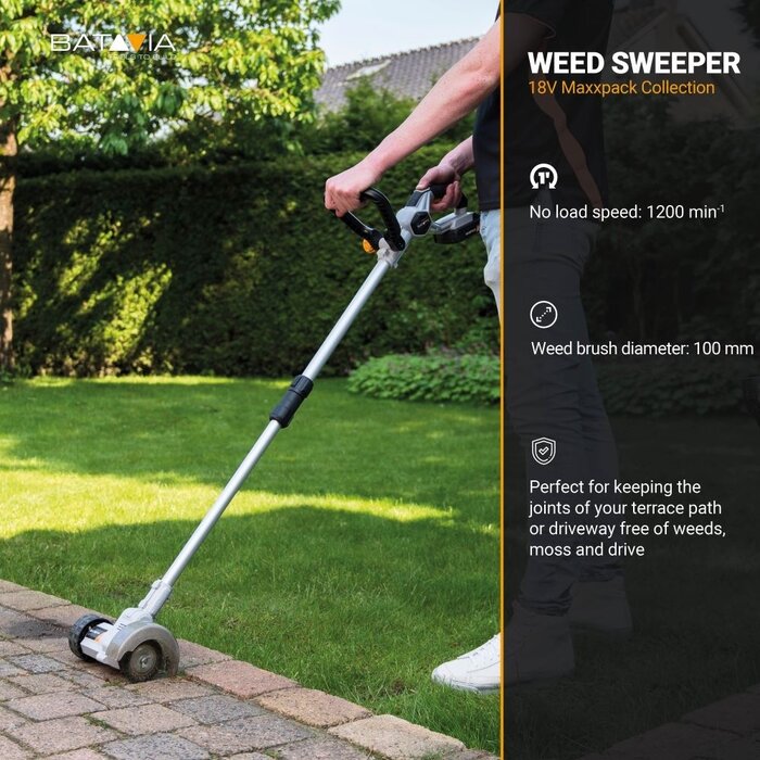 Batavia Akku-Fugenbürste 18V | Exkl. Akku und Ladegerät | Maxxpack® Batterieplattform
