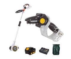 Batavia Nexxsaw V3 avec batterie 5.0 et chargeur rapide + Brosse à joints + Sacs de jardin