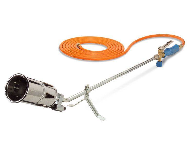 CFH PZ6000 onkruidbrander met piezo ontsteking en 10 meter gasslang product afbeelding