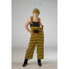 Festkostüme Latzhose Biene plüsche mit Kappe