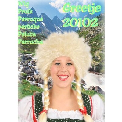 KarnevalsZubehör: Perücke Gretle Blond