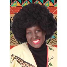 Karneval- & Fest Zubehör: Gewelltes Haar Afro