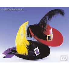 Musketier-Hut (2 Farben)