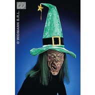 Zauberer Maske mit Hut und Haar Zauberer Maske mit Hut und Haar