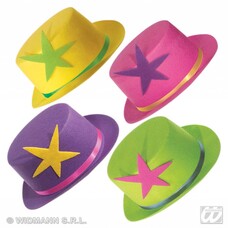 Spaßmacher-hut mit Dekoration (filz)