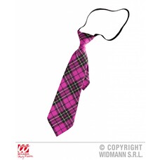 Faschings-waren beige karierter Schlips