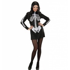 Horror-outfit: Skelet-girl