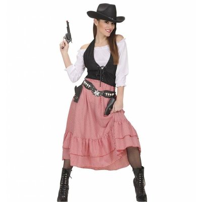 Karnevals-Kleidung: Western Lady