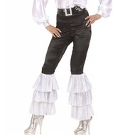 Karnevals-Kleidung: Schwarze Hose mit weißem Naht Karnevals-Kleidung: Schwarze Hose mit weißem Naht