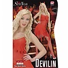 Karnevalskostüm sexy Teufels Kleid