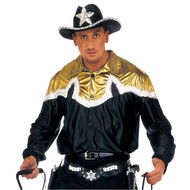 Faschingskostüme: Cowboy-shirt (luxus)