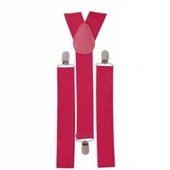 Faschings-accessoiren Hosenträger in frechem rosa Faschings-accessoiren Hosenträger in frechem rosa