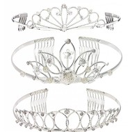 Schmuck: Diademe mit \"Diamanten\"