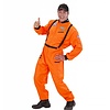 Faschingskleidung: Orange Astronauten-overall für Männer