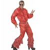 Karnevals-Kleidung: Rot Satin/samt Hose mit Naht