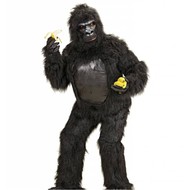 Faschingskostüm Schwarzer Gorilla