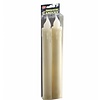 Halloweenaccessoires: Weiße Kerzen