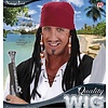 Faschingsperücke: Seeräuber bandana mit dreadlocks