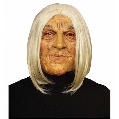 Maske alte Frau