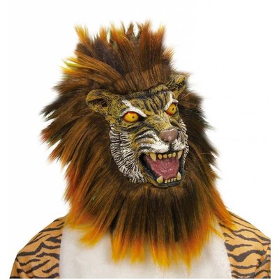 Maske: Tiger mit Haar