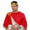 Faschings-accessoires: goldener Lorbeerblatt-kranz