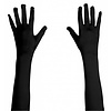 Karnevals-accessoires: Handschuhe satin (45 cm)