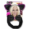 Karnevals-zubehör: dress-up set schwarze Katze Lea