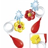 Faschings-accessoires: Spritzblümchen