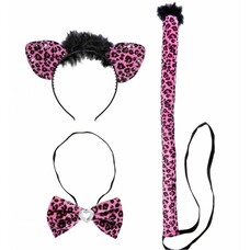 Karnevals-zubehör Dress-up set Leopard Ziva