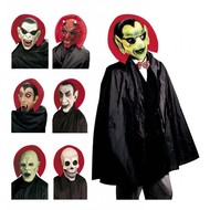 Maske mit Mantel und Kragen Maske mit Mantel und Kragen