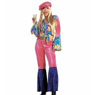 Karnevalskostüm Hippie Woman (velvet) Karnevalskostüm Hippie Woman (velvet)