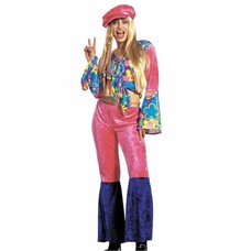 Karnevalskostüm Hippie Woman (velvet)