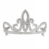 Karnevals-zubehör: Katzee's silberner Tiara