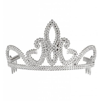 Karnevals-zubehör: Katzee's silberner Tiara