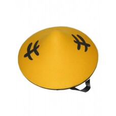 Chinesischer Hut mit Aufdruck