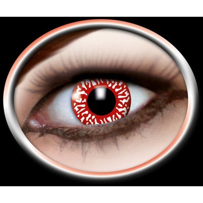 Halloweenaccessoires: Kontaktlinse Blut-augen