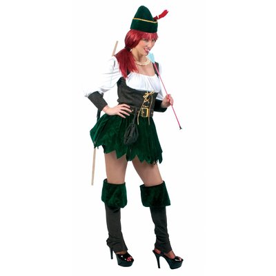 Karnevalskleidung: Robin Hoods wife